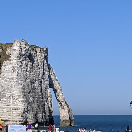 Hotel L'Aiguille Creuse Étretat Esterno foto